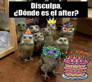 Disculpa ¿Dónde es el after?