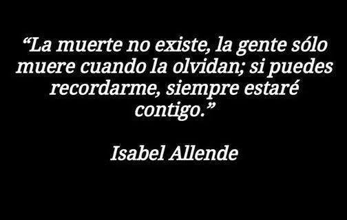 La muerte no existe