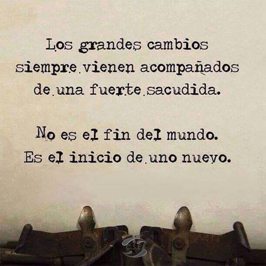 Los grandes cambios