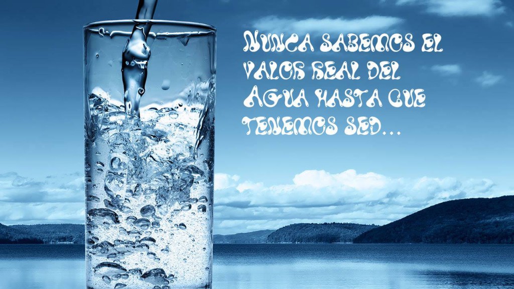 El valor del agua