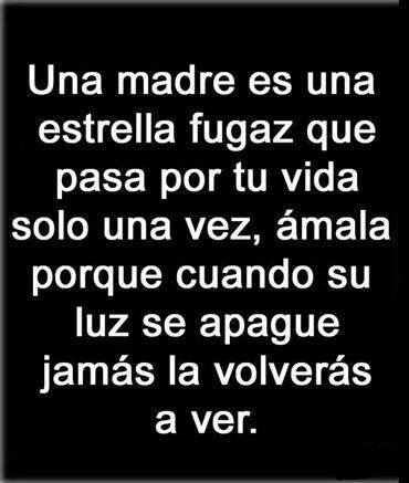 Una madre es una estrella fugaz