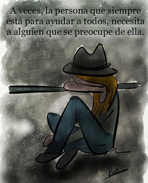 La persona que está para ayudar a todos