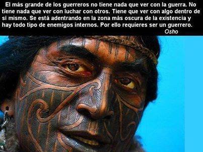 El más grande de los guerreros no tiene nada que ver con la guerra