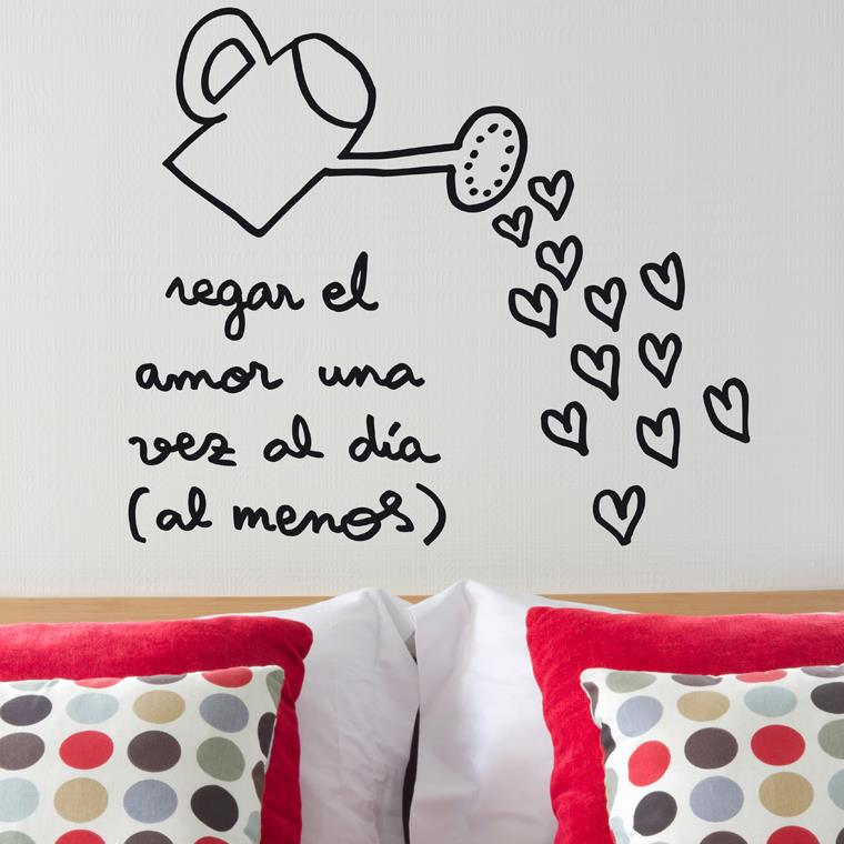 Regar el amor una vez al día