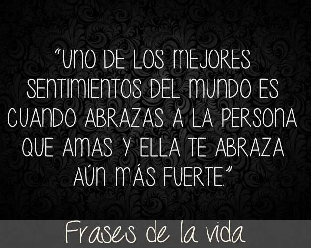 Uno de los mejores sentimientos del mundo