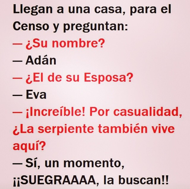 Llegan a una casa para el censo y preguntan