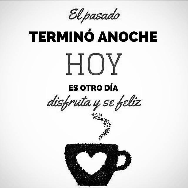 El pasado terminó anoche