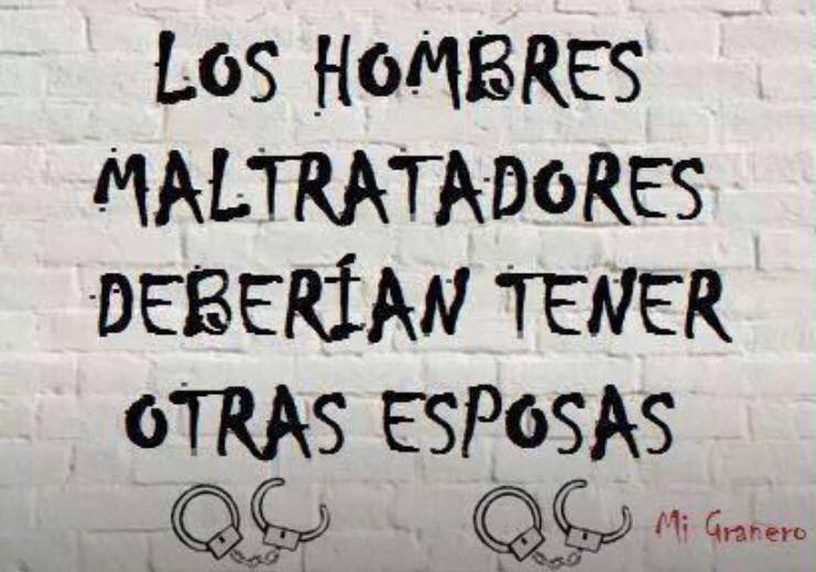 Los hombres maltratadores deberían tener otras esposas