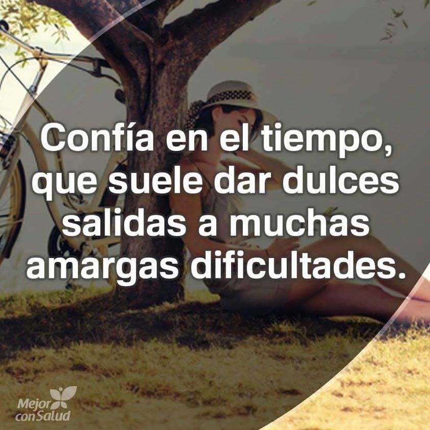 Confía en el tiempo