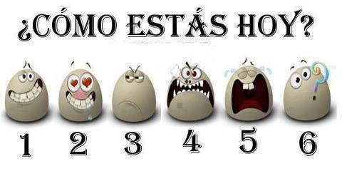 ¿Cómo estás hoy?