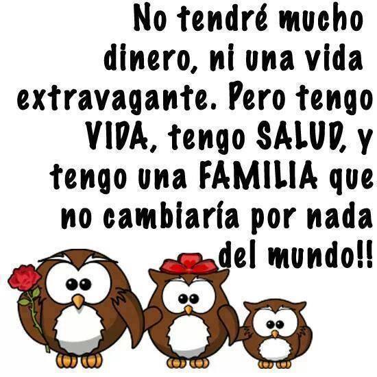 No tendré mucho dinero, ni una vida extravagante