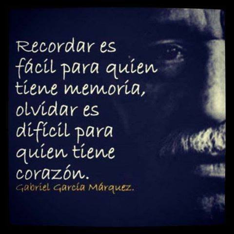 Recordar es fácil para quien tiene memoria