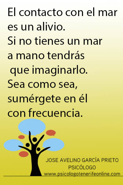 Los beneficios del contacto con el mar