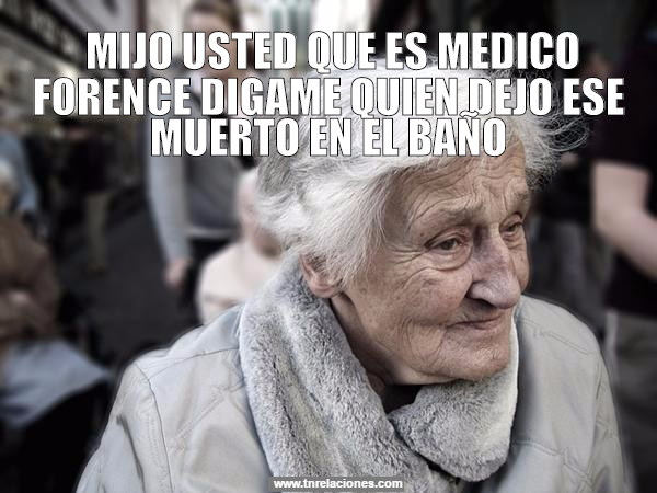 Mijo usted que es médico forense