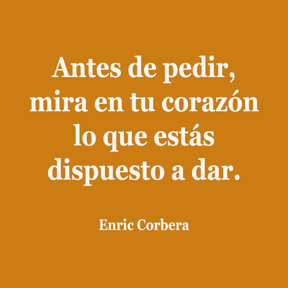 Antes de pedir, mira en tu corazón