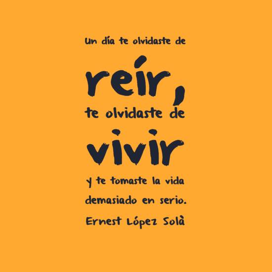 Un día te olvidaste de reír