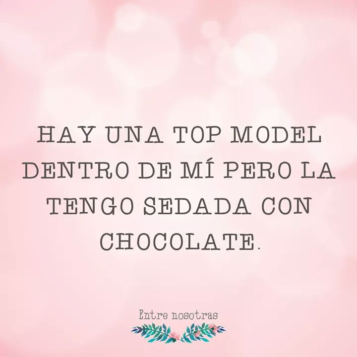 Hay una top model dentro de mí