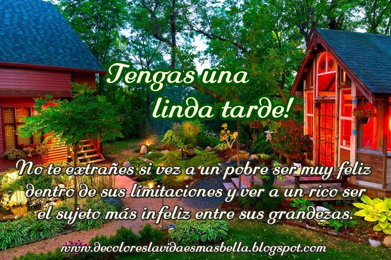 Tengas una linda tarde!