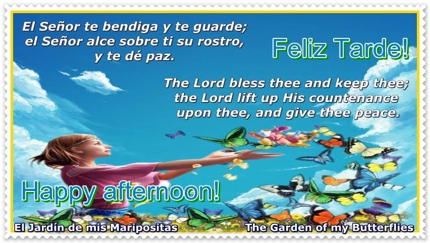 Feliz Tarde ƸӜƷ Happy afternoon