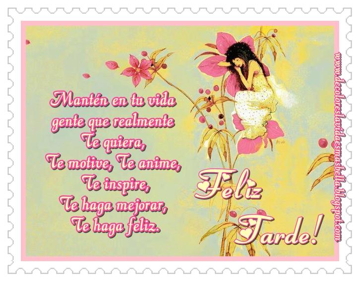 Feliz Tarde!