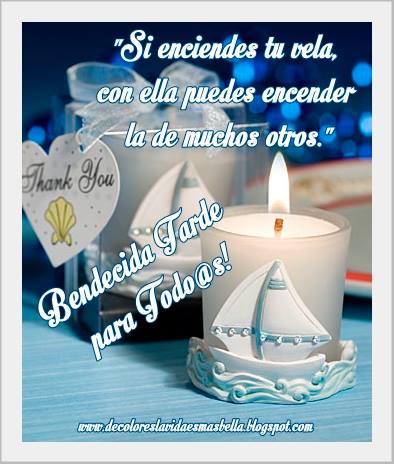 Bendecida Tarde para Todo@s!