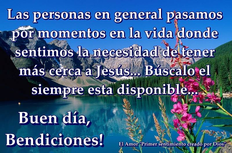 Buen día,Bendiciones!