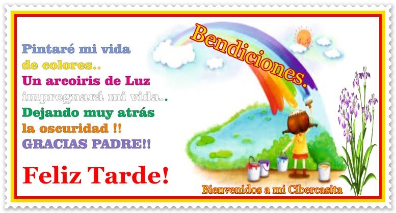Feliz Tarde,Bendiciones!
