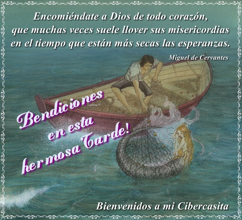 Bendiciones en esta hermosa tarde!