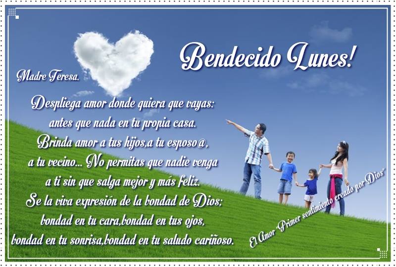 Bendecido Lunes!