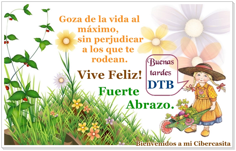 Buenas Tardes, DTB.♥♥