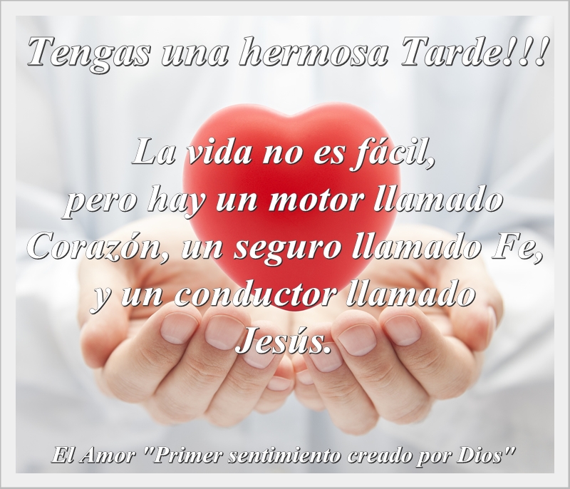 Tengas una hermosa Tarde!!!