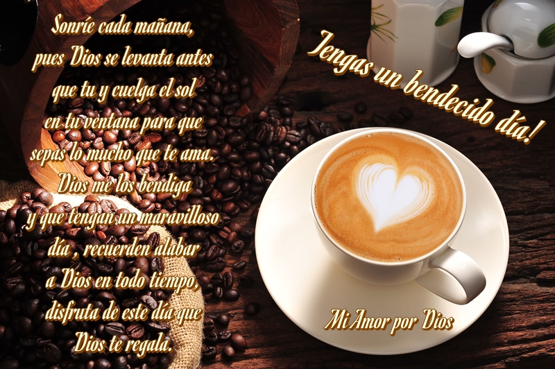 Tengas un bendecido día!