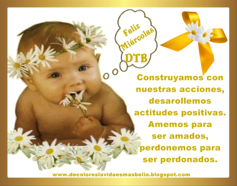 Feliz Miércoles,DTB!