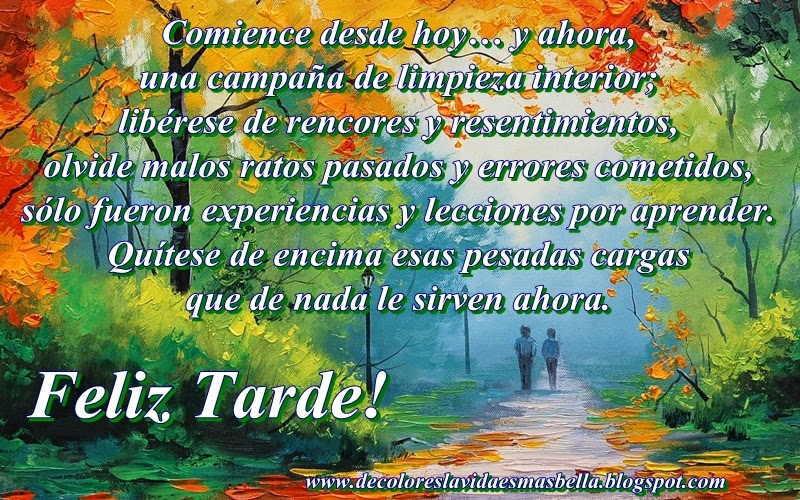 Feliz Tarde!