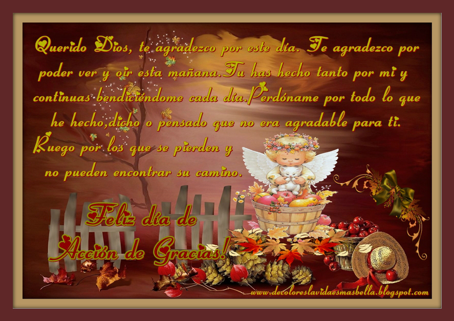 Feliz día de Acción de Gracias!