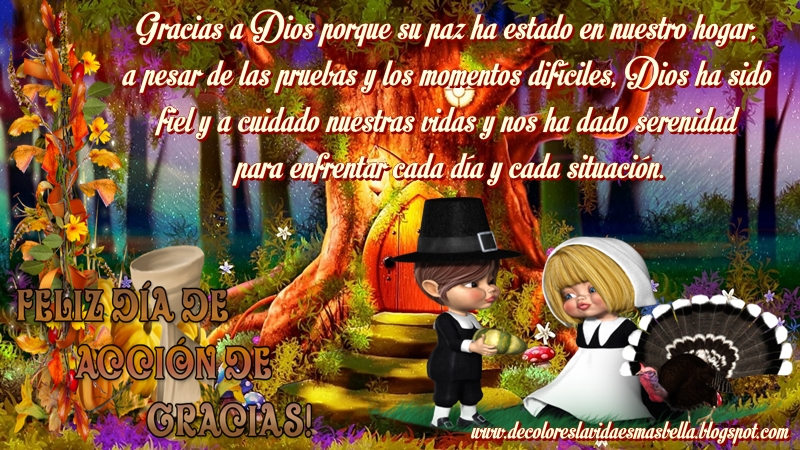 Feliz día de Acción de Gracias!