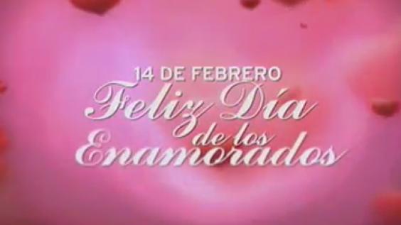 14 de febrero. Feliz día de los enamorados