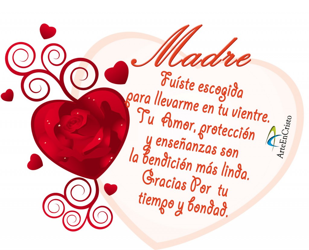 Madre. Fuiste escogida para llevarme en tu vientre.