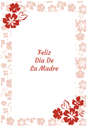 Feliz Día de la Madre. Sin ti nada hubiera sido posible.
