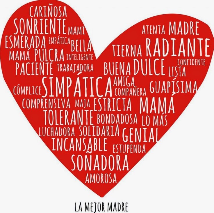 A La Mejor Madre. Feliz día