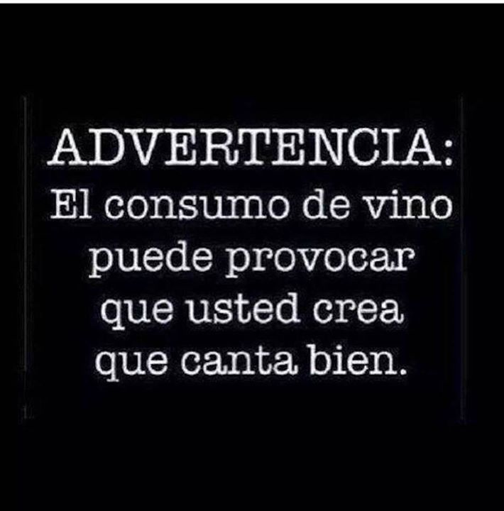Advertencia: El consumo de vino puede provocar que usted…