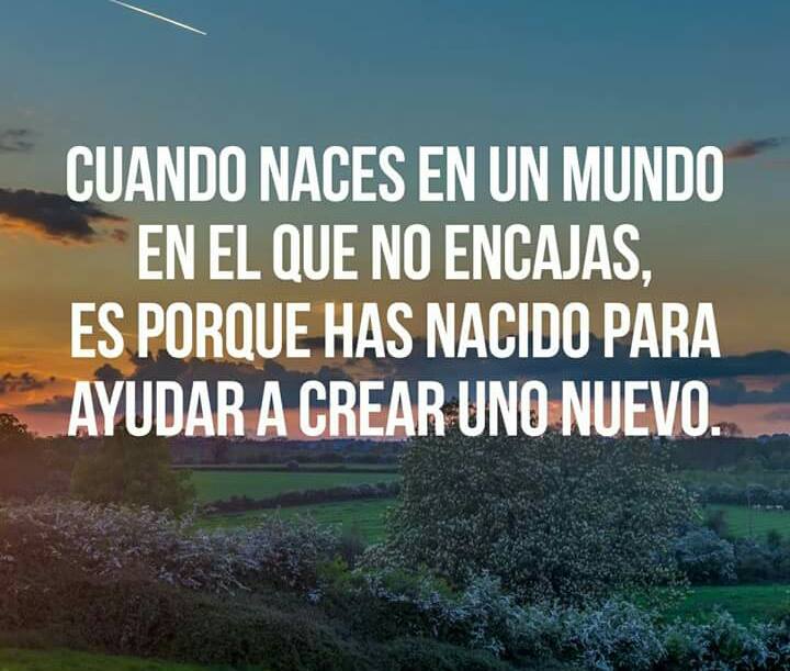 Cuando naces en un mundo que no encajas