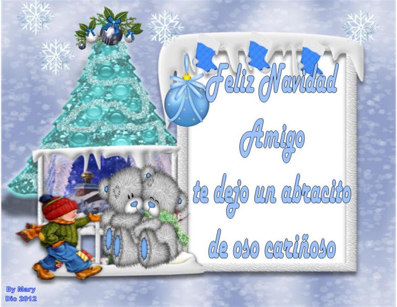 Feliz Navidad Amigo