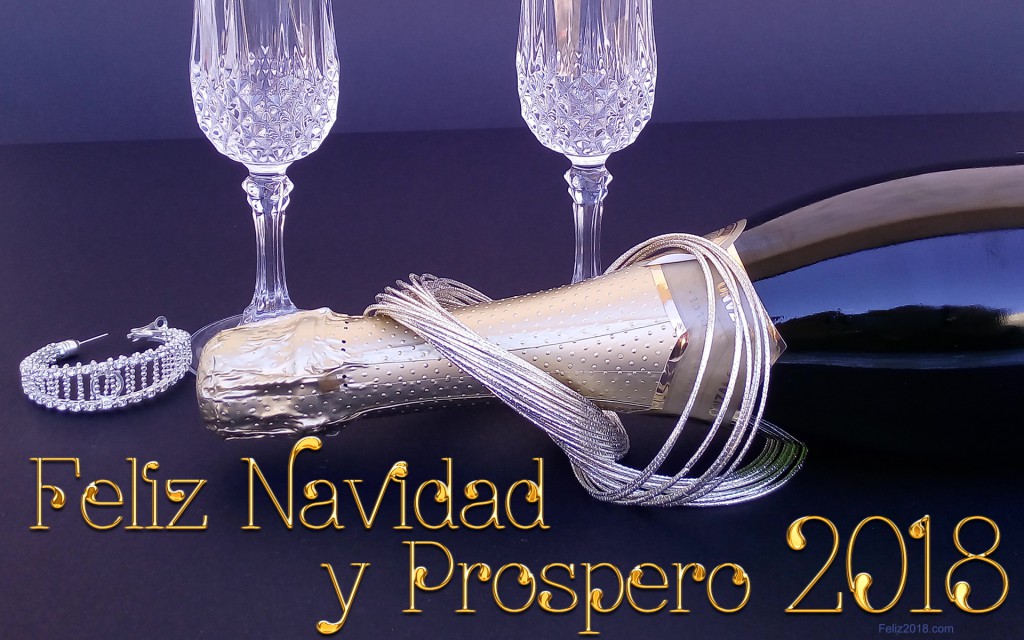 Feliz Navidad y Próspero Año Nuevo 2018
