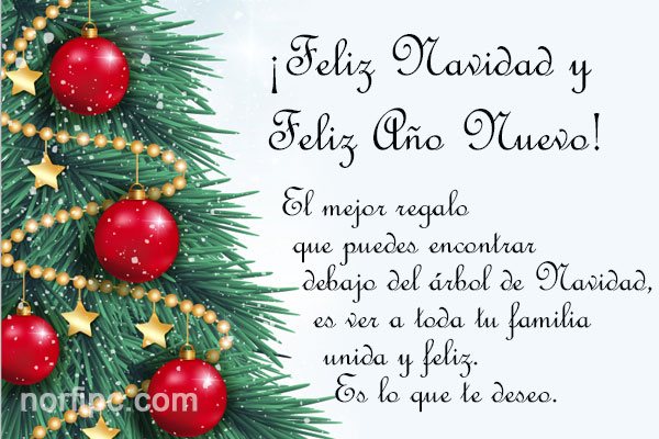Aquí encontrarás las Frases de Felicitaciones de Navidad y del Año Nuevo más hermosas. Si quieres felicitar estas Navidades y desear un Nuevo Año a tus amigos, familiares, compañeros... Este año no te vuelvas loc@ buscándolas...están aquí
