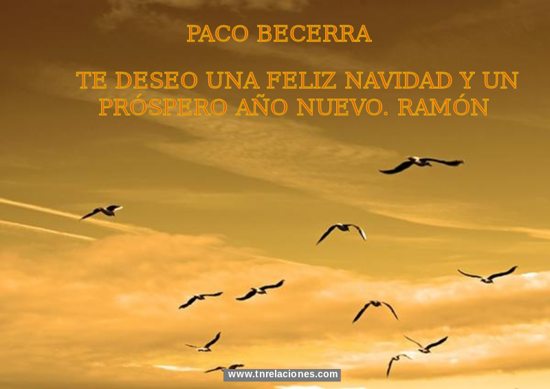 Feliz Navidad y Próspero Año Nuevo