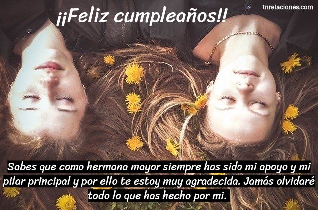 ¡¡Feliz cumpleaños, hermana!!