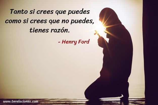 Tanto si crees que puedes…