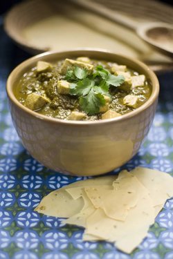 PALAK PANEER (ESPINACAS Y REQUESÓN)