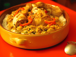 POULET YASSA (POLLO YASSA)